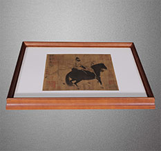 大足书画装裱配框服务案例